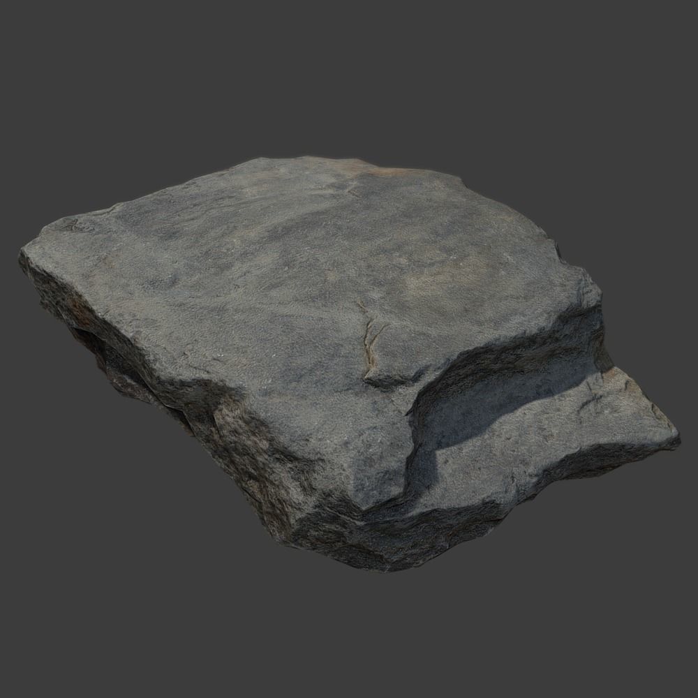 Stones Pack Low-poly 3D model_17