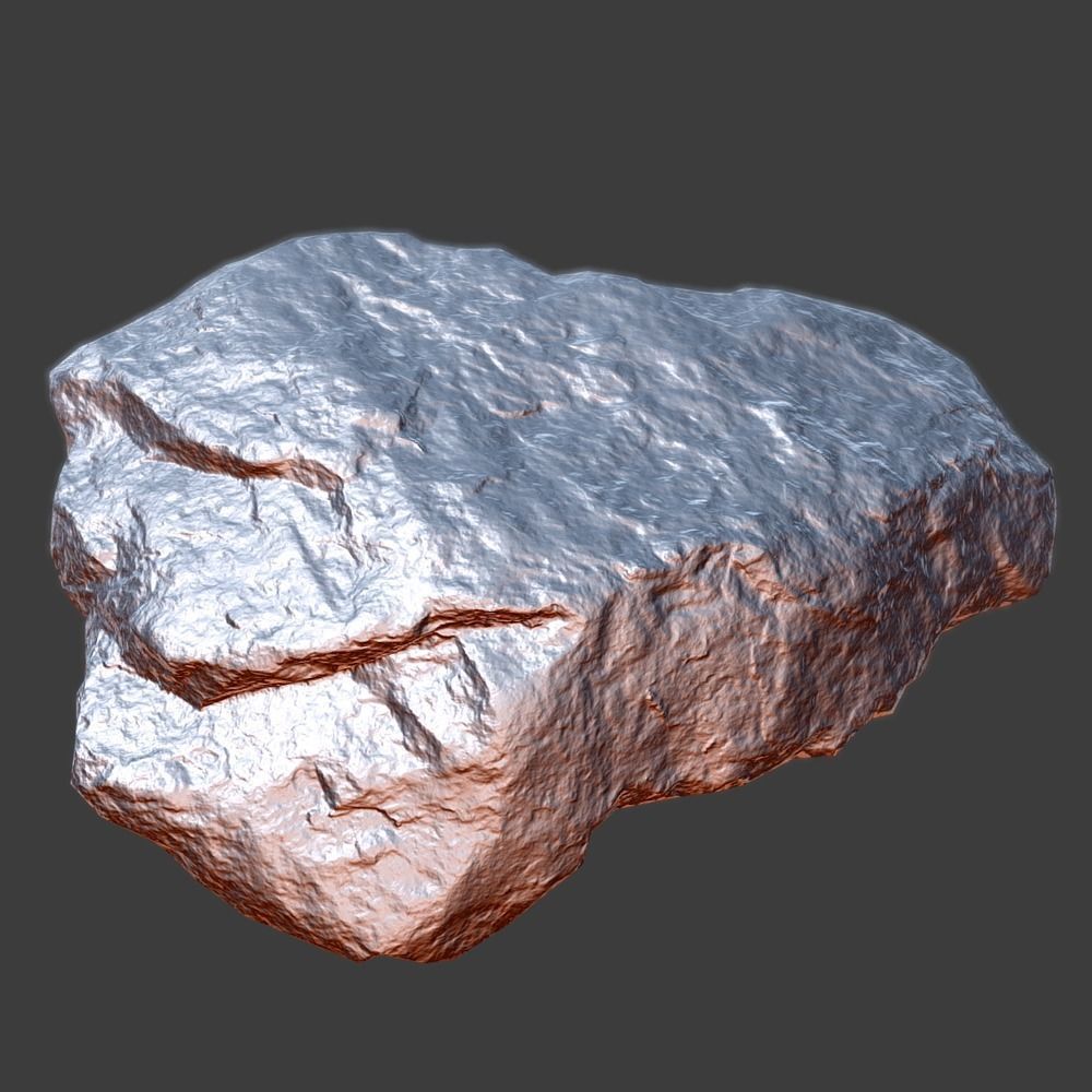 Stones Pack Low-poly 3D model_16