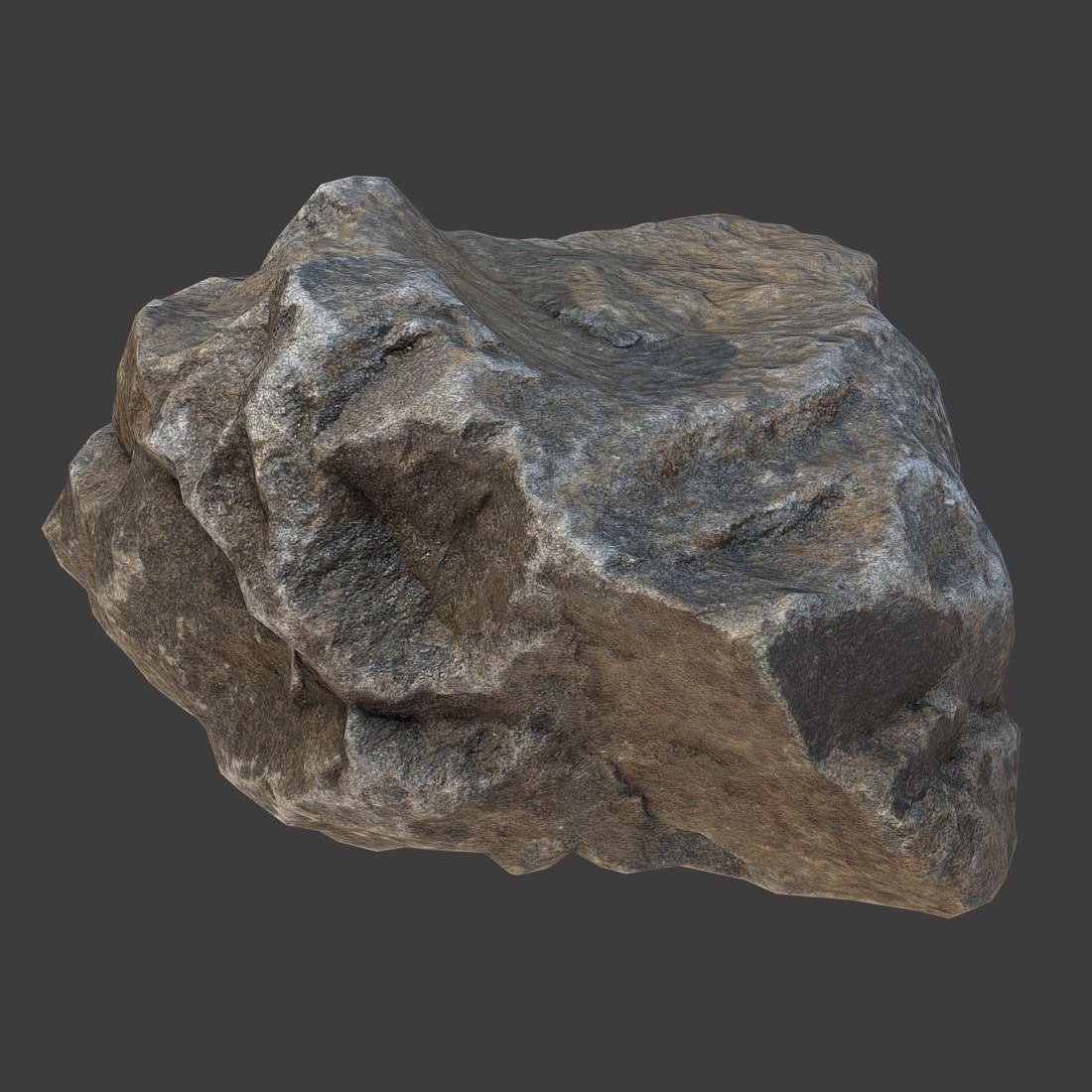 Stones Pack Low-poly 3D model_41