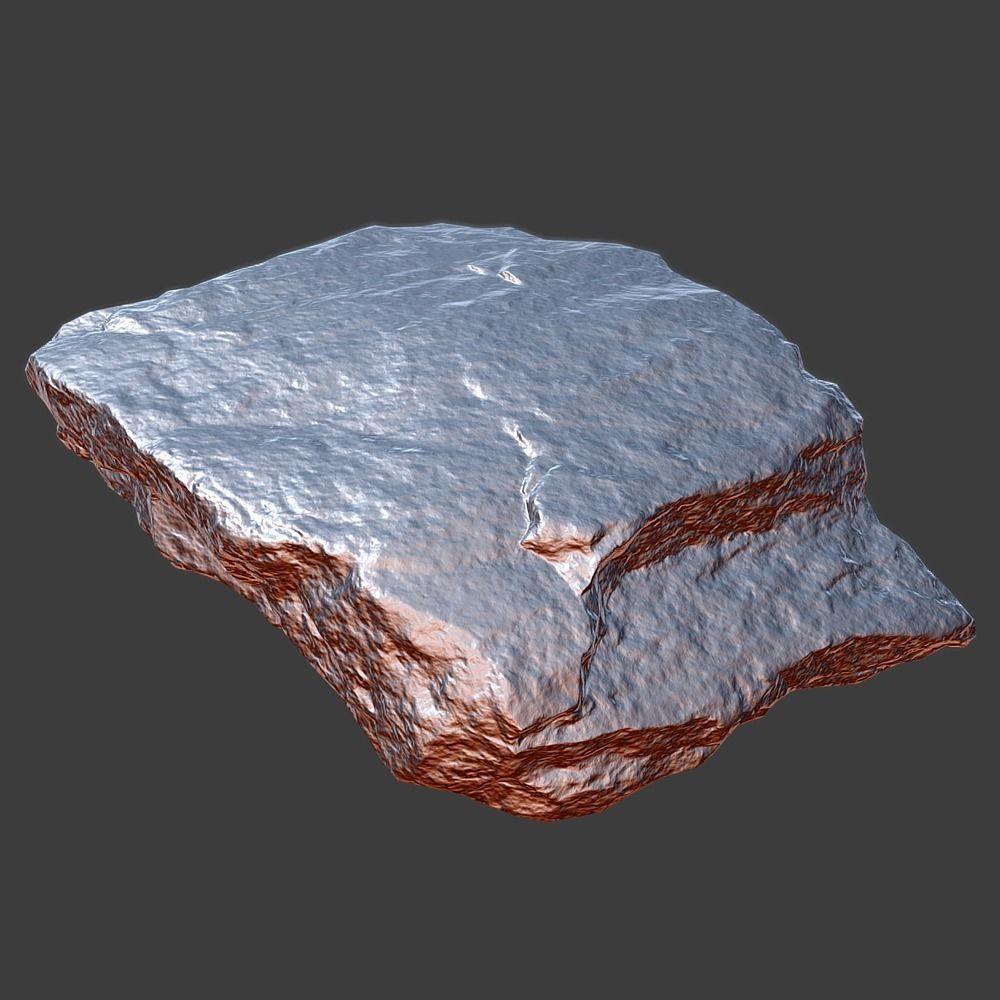 Stones Pack Low-poly 3D model_19