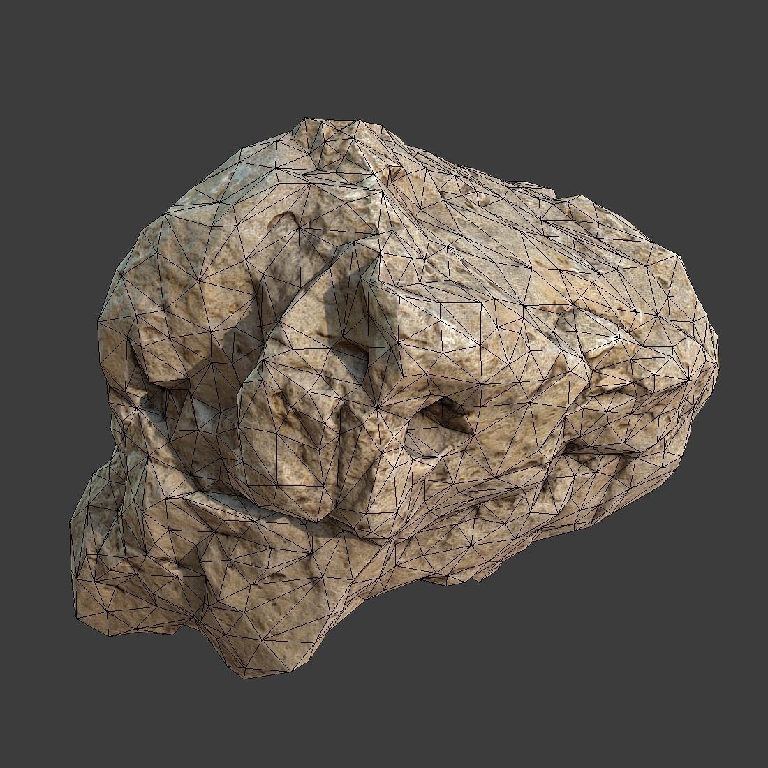 Stones Pack Low-poly 3D model_27