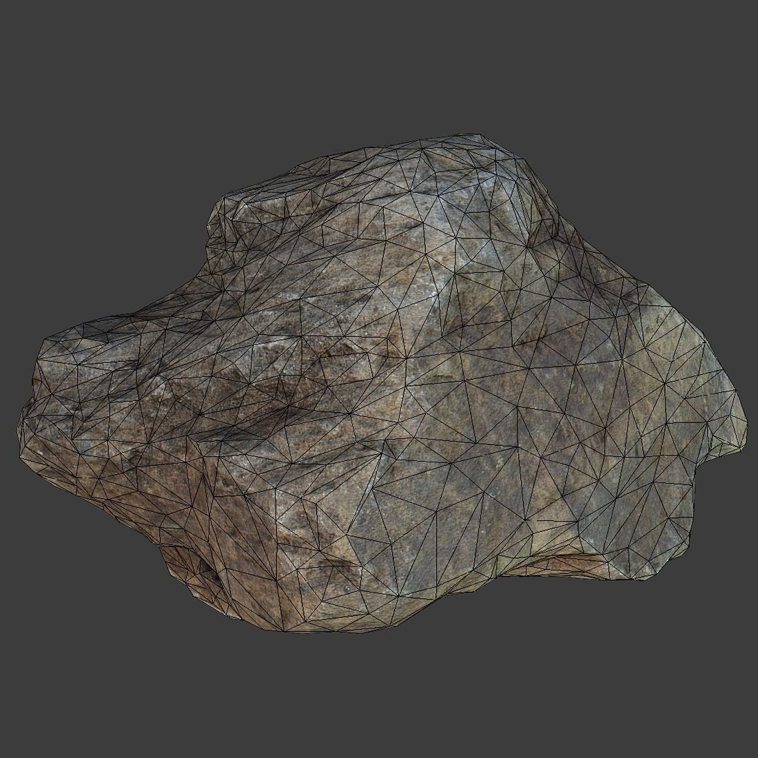 Stones Pack Low-poly 3D model_45