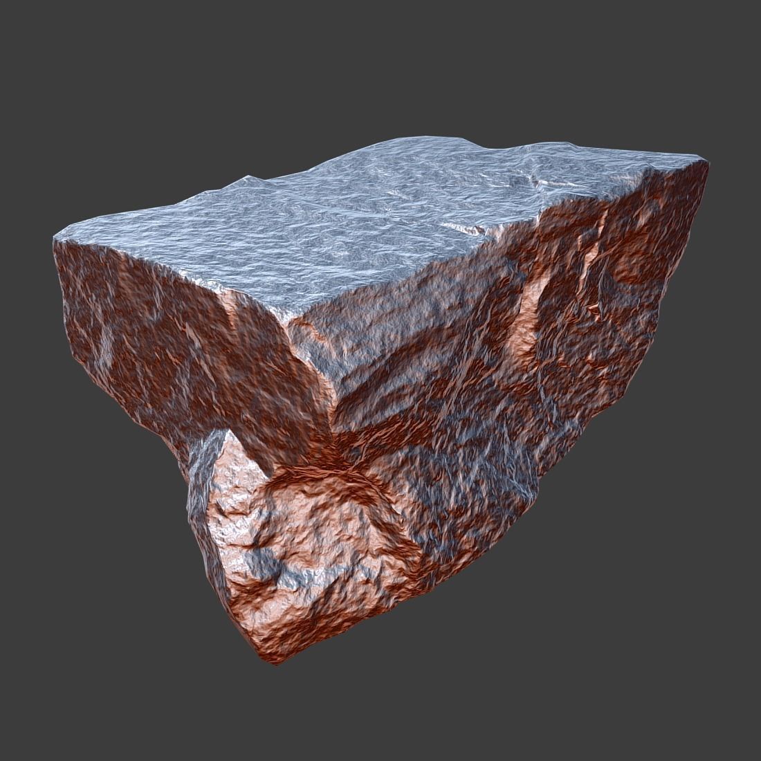 Stones Pack Low-poly 3D model_49