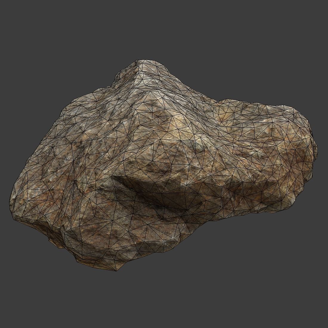Stones Pack Low-poly 3D model_36