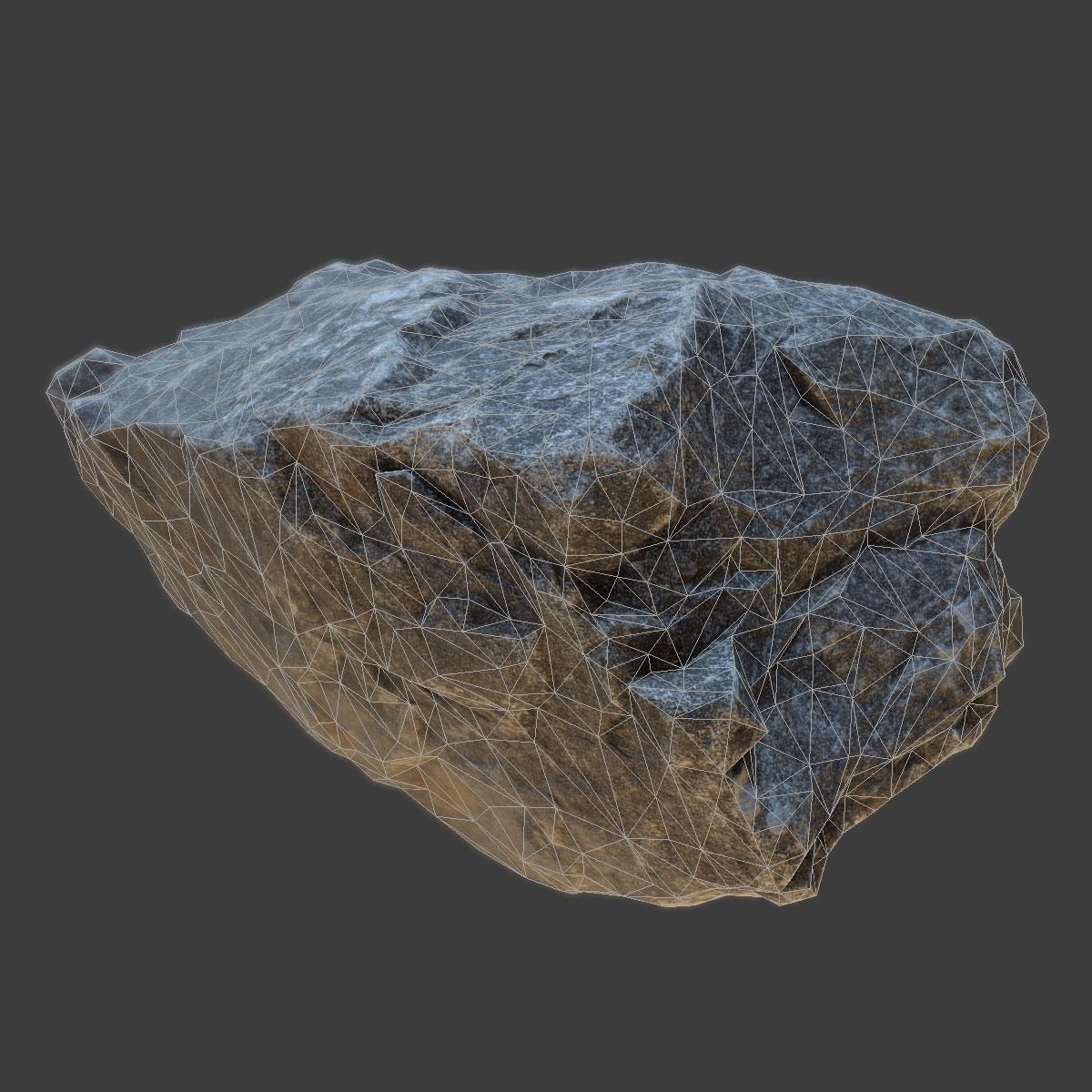Stones Pack Low-poly 3D model_21