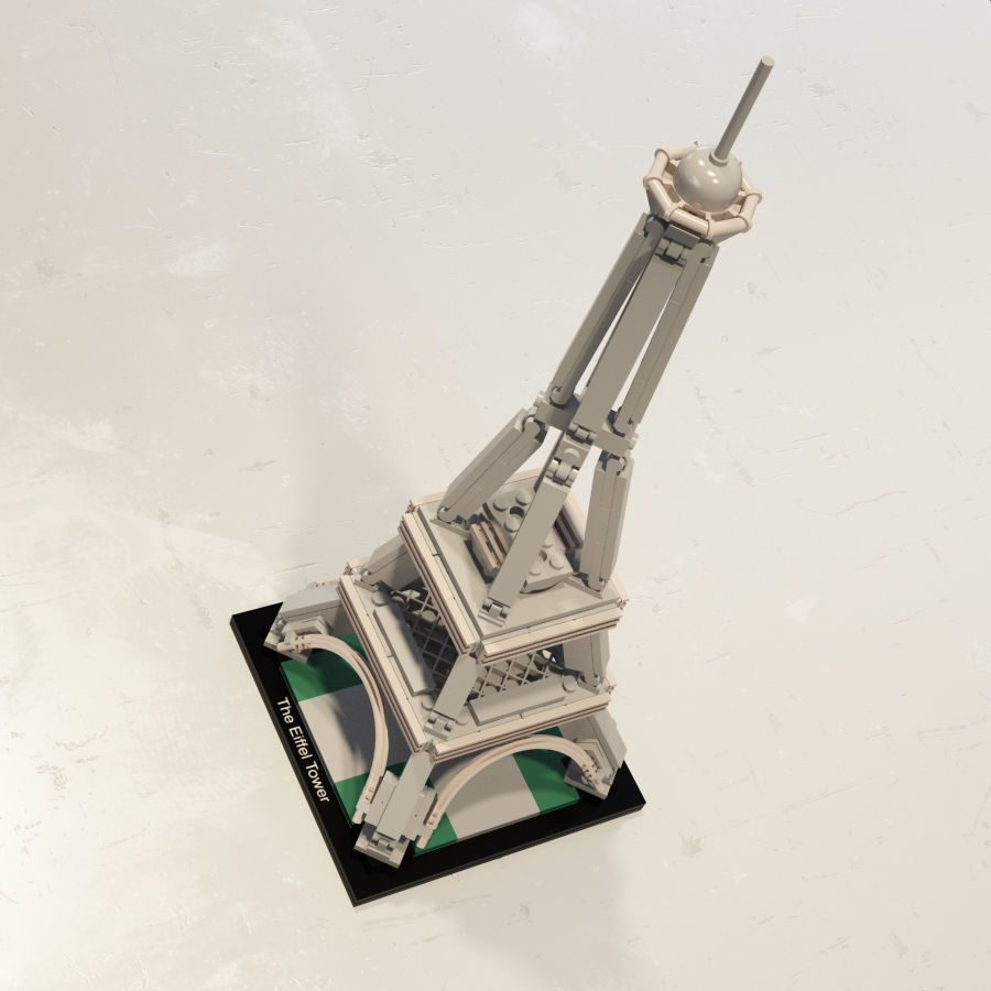 The Eiffel Tower  - LEGO Architecture 21019  3D model_1