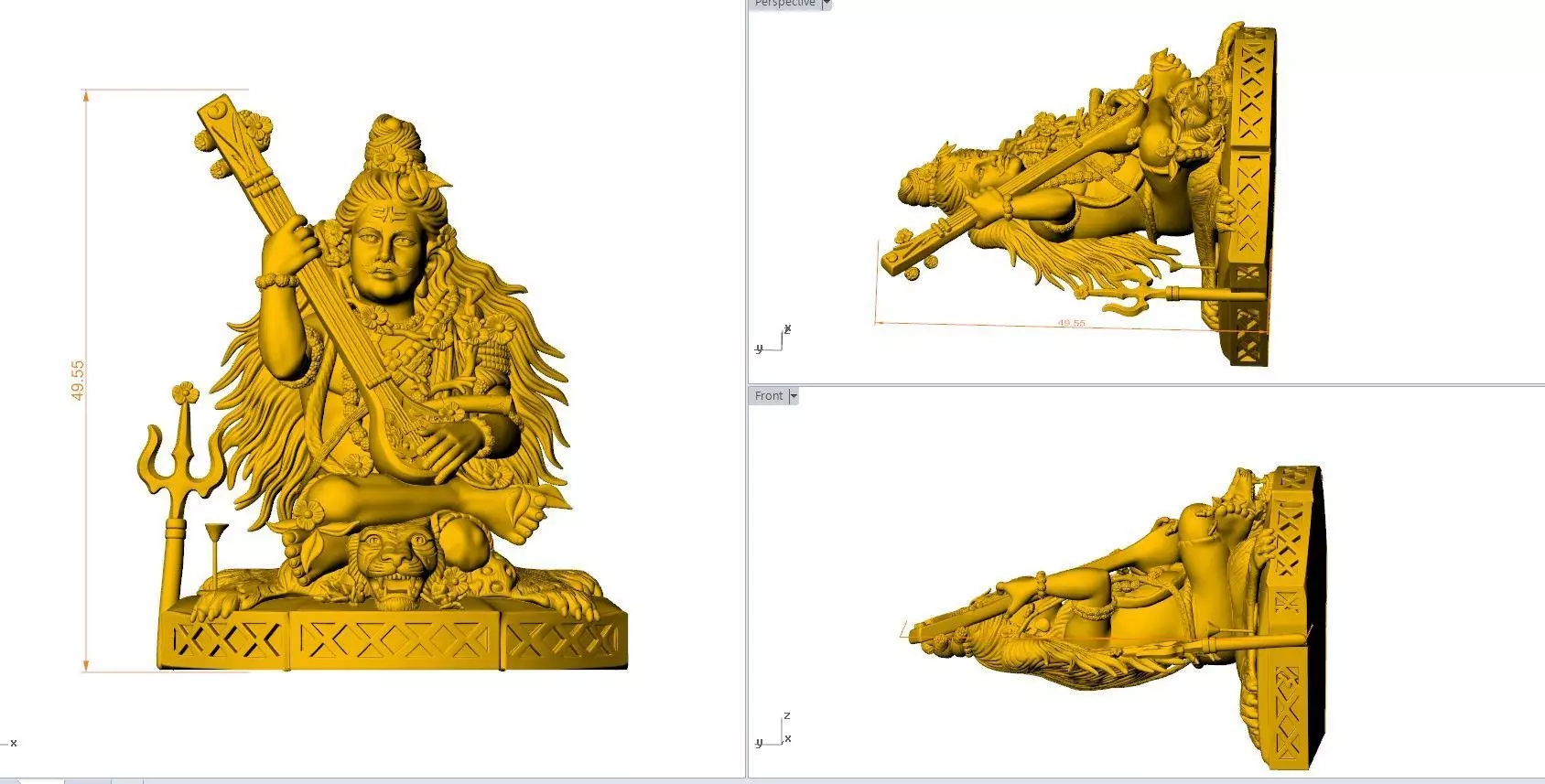 Veena Dhara 3D print model