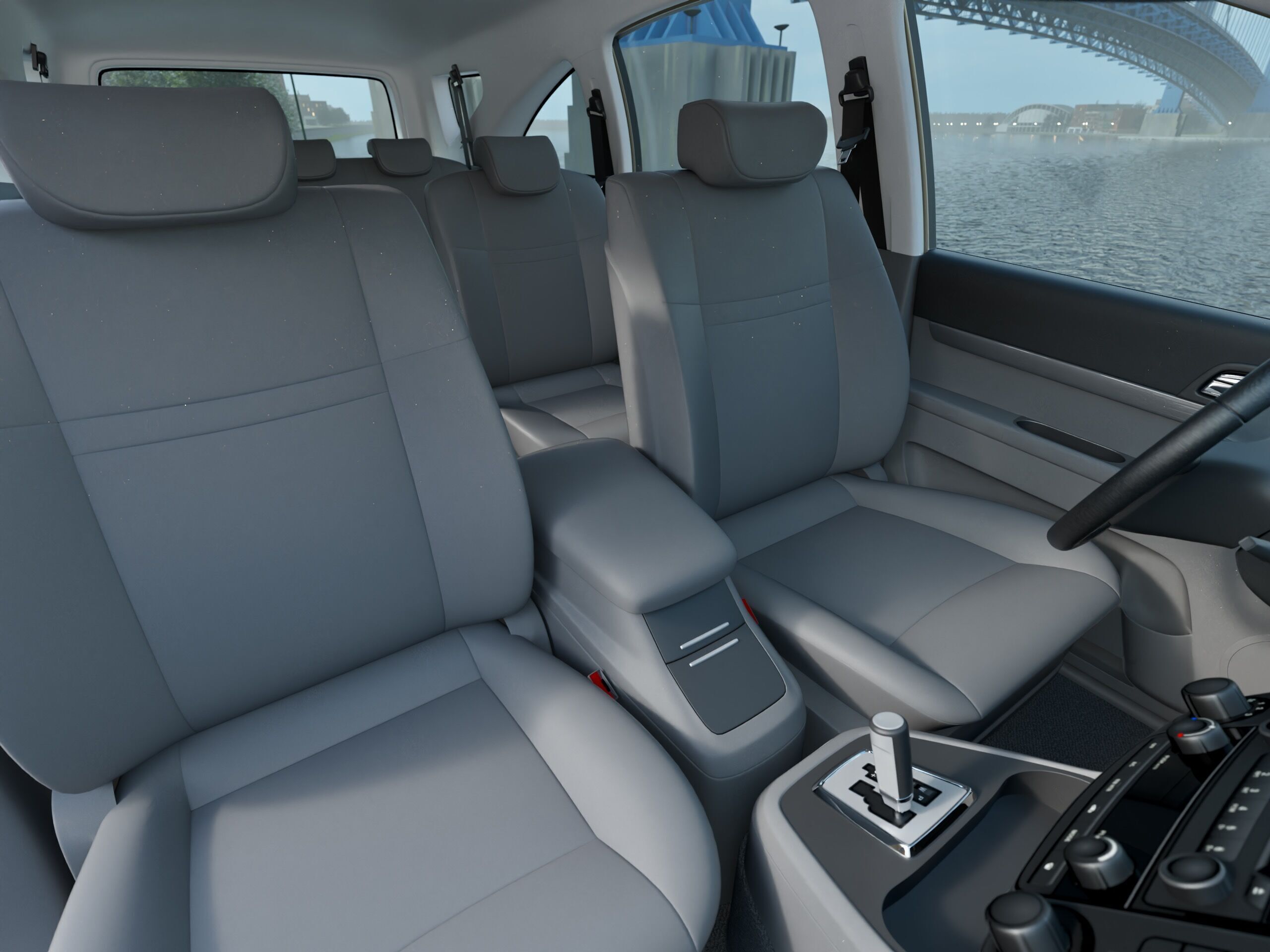 Ssangyong Rodius 2010 Free 3D model_10