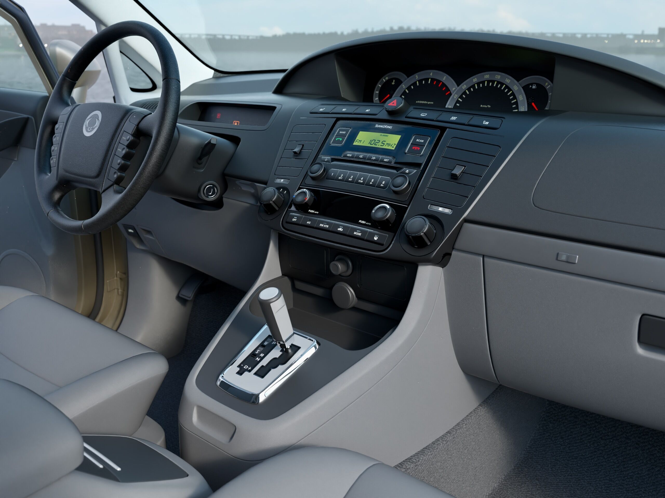 Ssangyong Rodius 2010 Free 3D model_9