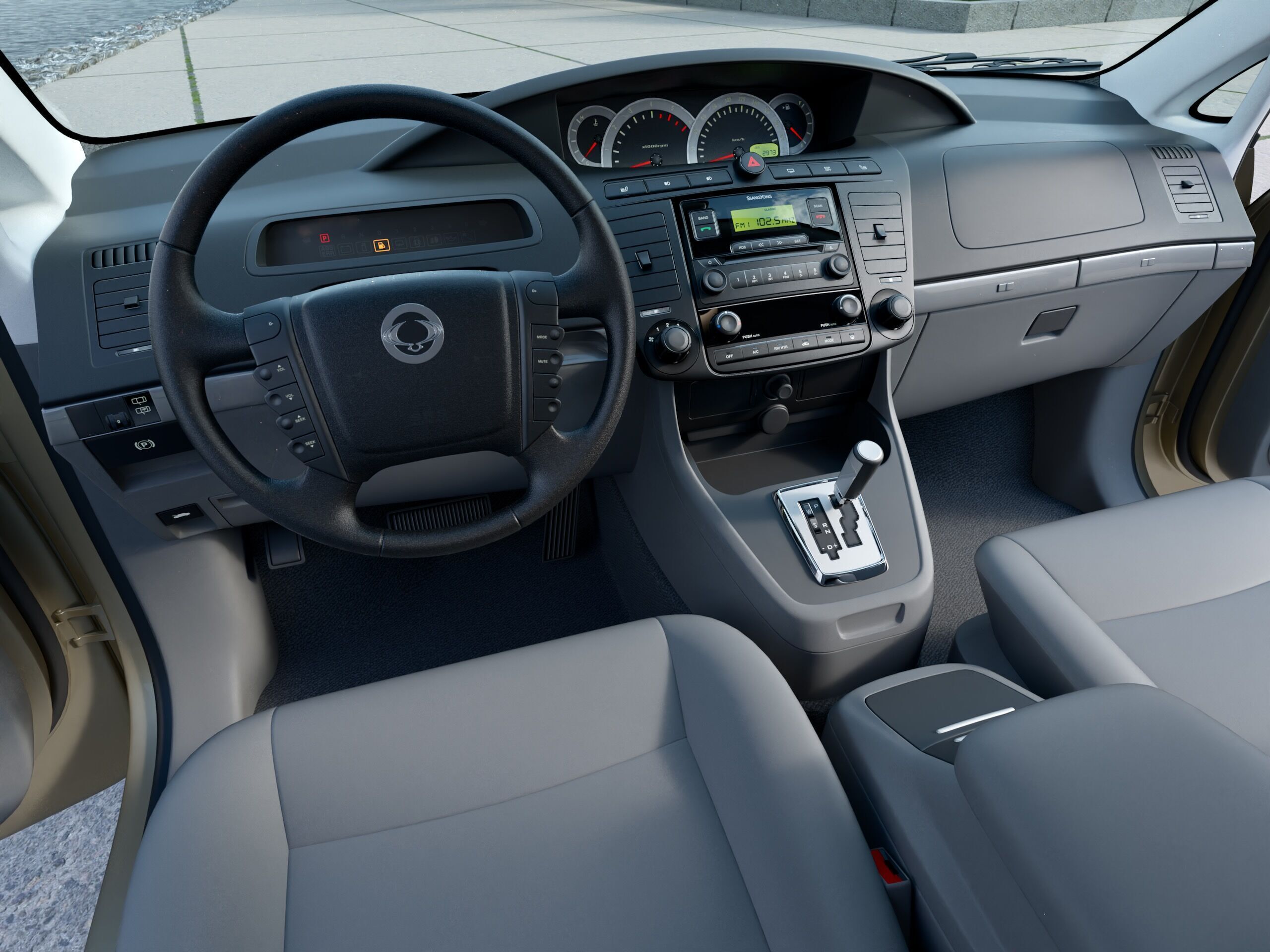 Ssangyong Rodius 2010 Free 3D model_8