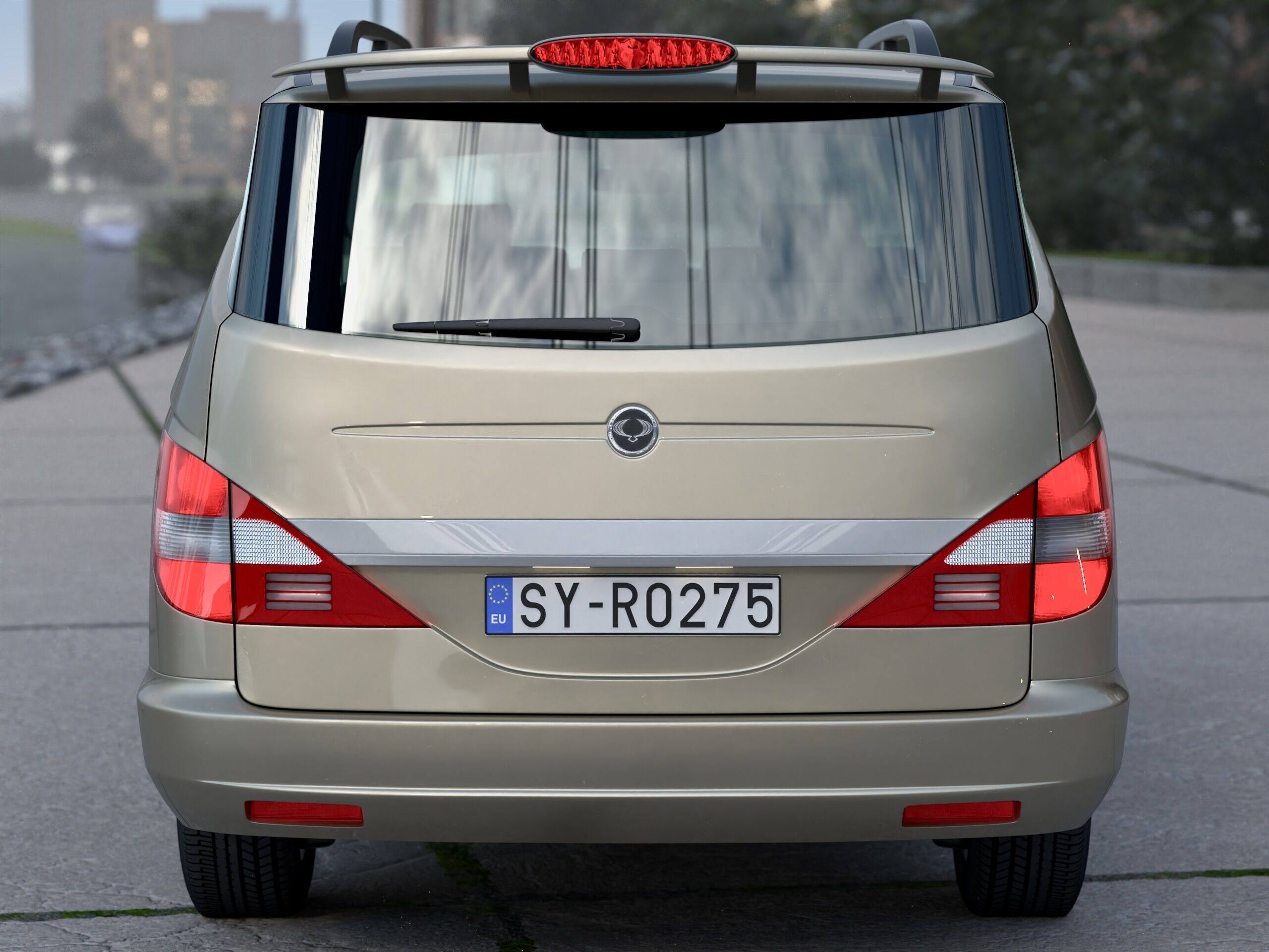 Ssangyong Rodius 2010 Free 3D model_4