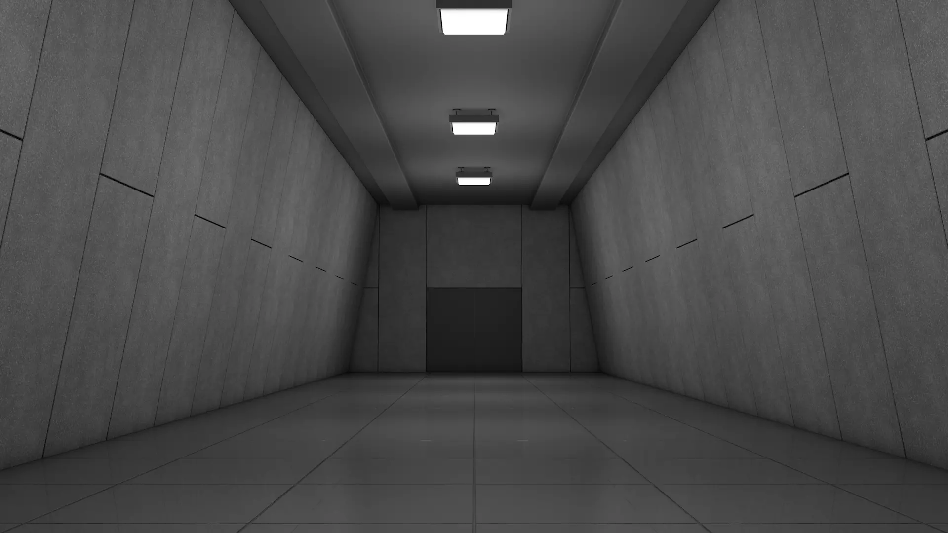 Sci Fi Interior 3D model