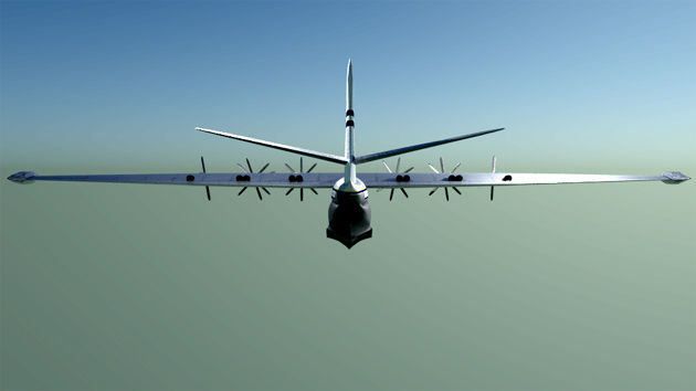 SARO PRINCESS FLYING BOAT Free low-poly 3D model_6