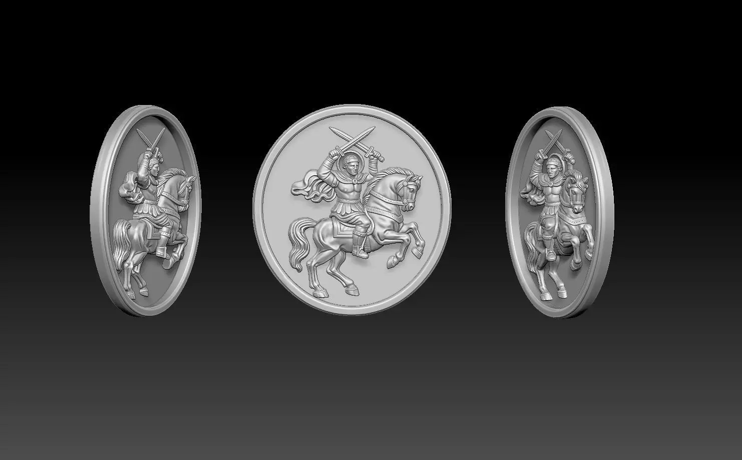 Saint Mercurius 3D print model