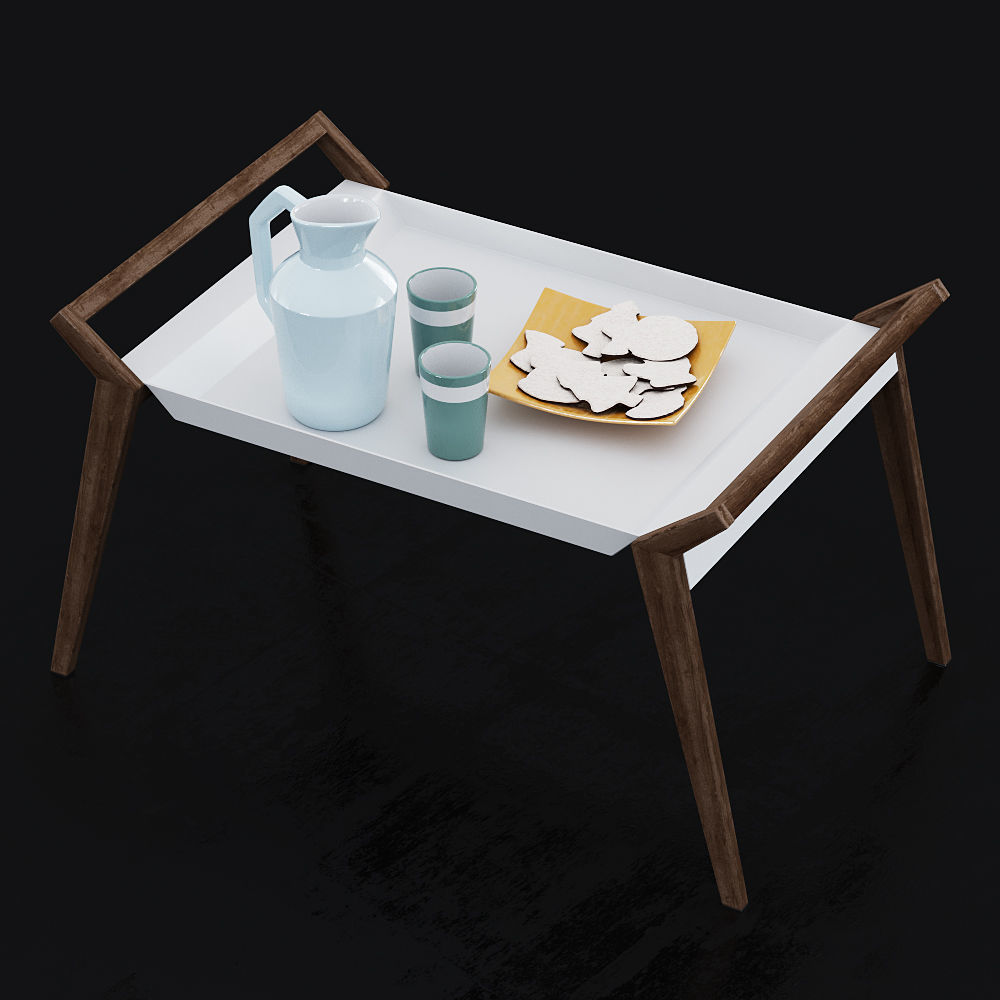 Bontempi Tiffany Coffee Table 3D model_2