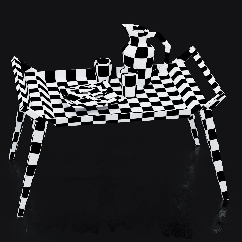 Bontempi Tiffany Coffee Table 3D model_4