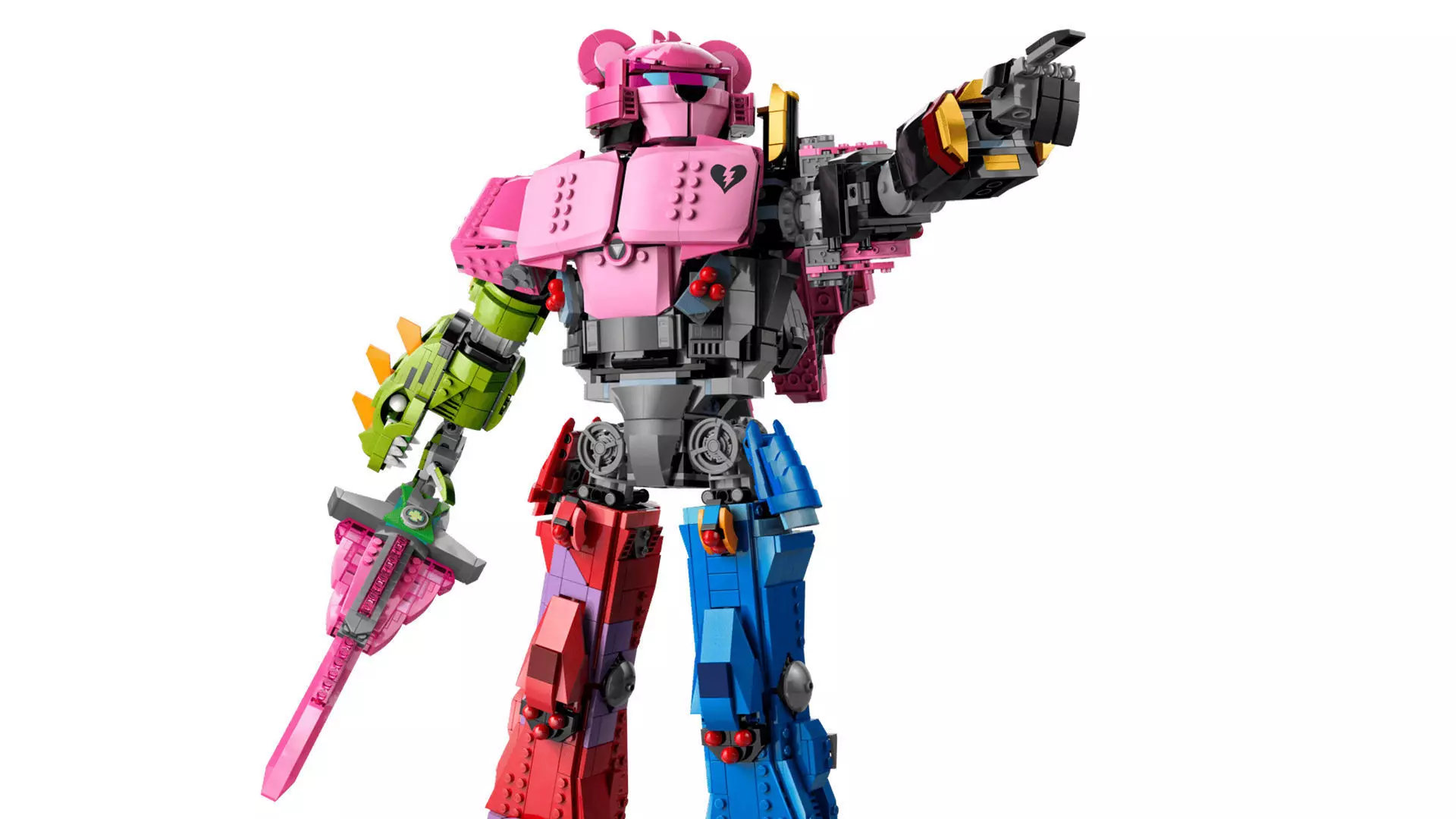 TwindBricks3D - 77078 Mecha Team Leader 3D print model