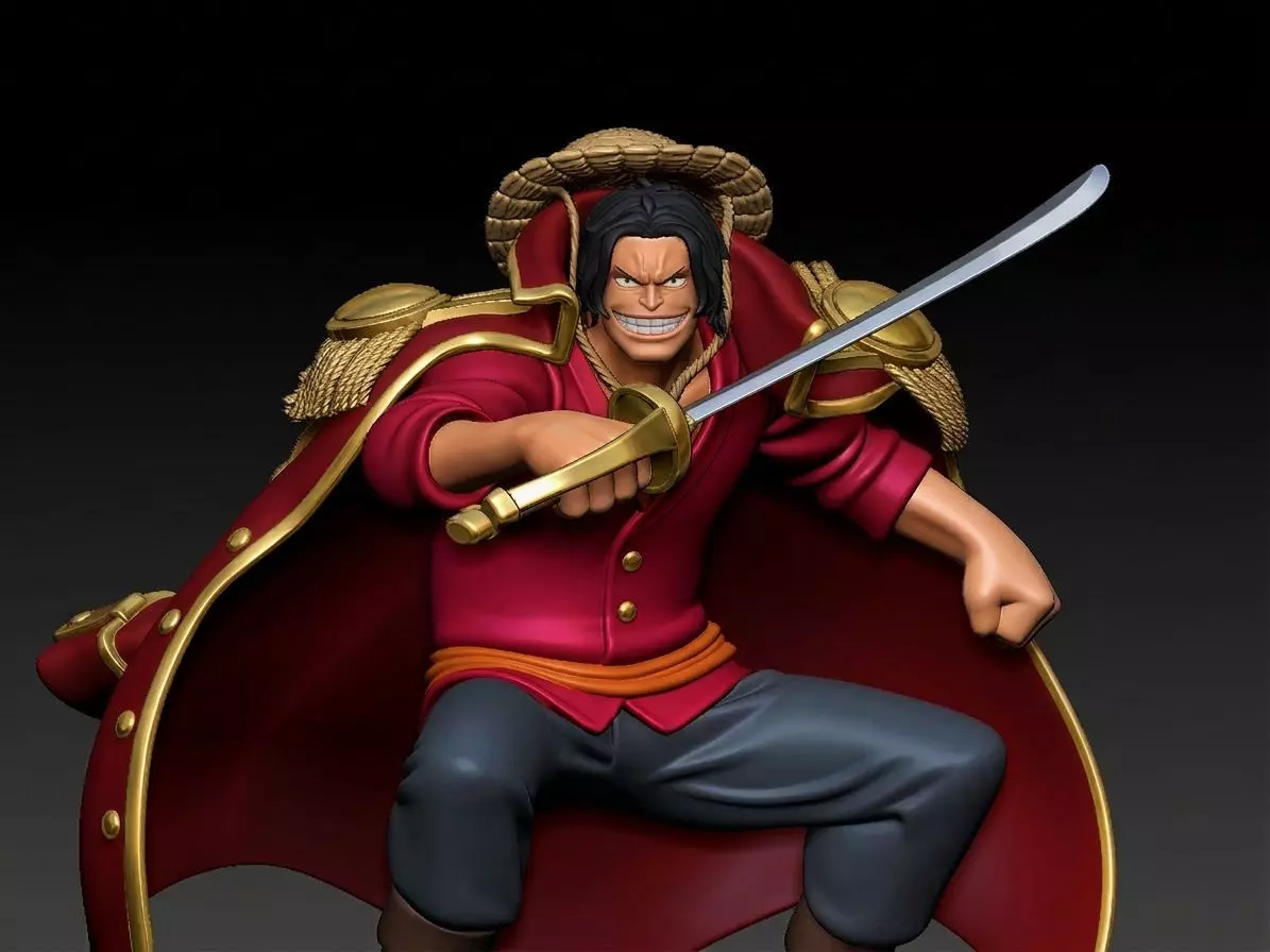 Gol D Roger - God valley - One piece 3D print model