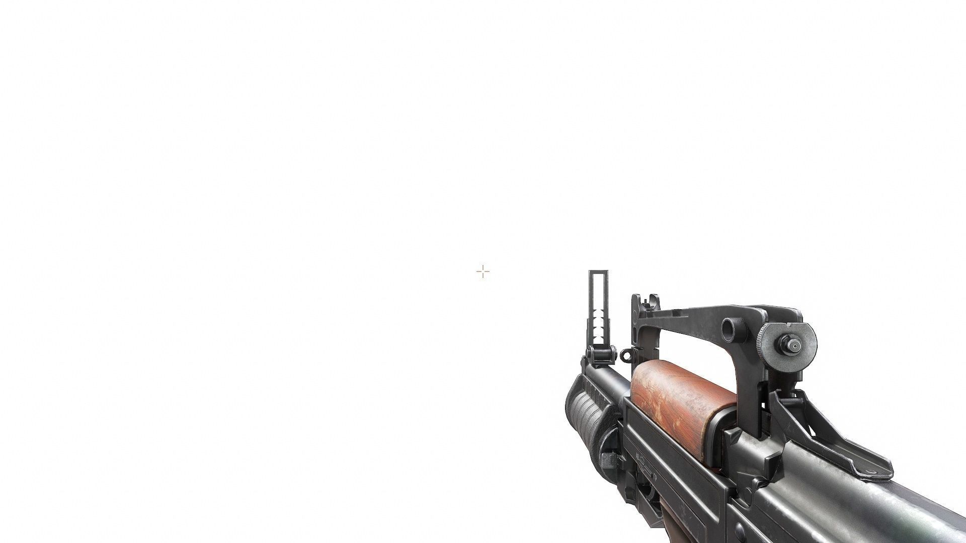 OTs-14 Groza Low-poly 3D model_7