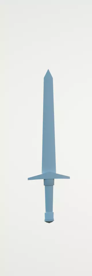 Free Knight Sword Free 3D model