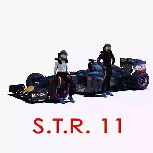 STR11 man in racing suit