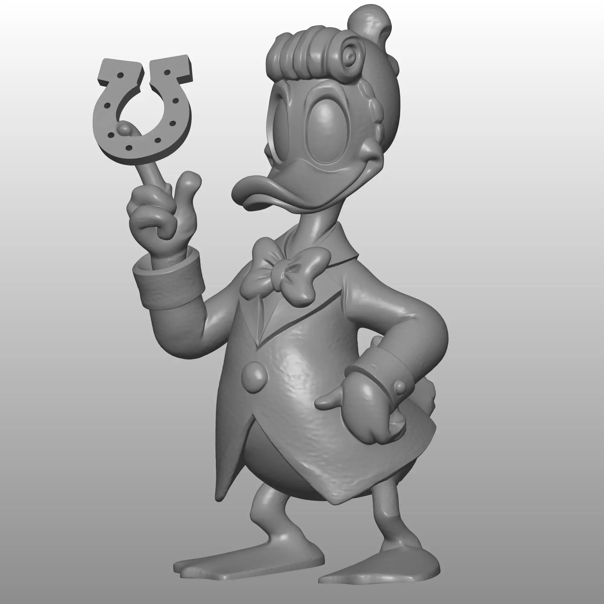 Lucky Gladstone Gander 3D Printable Figurine 3D print model