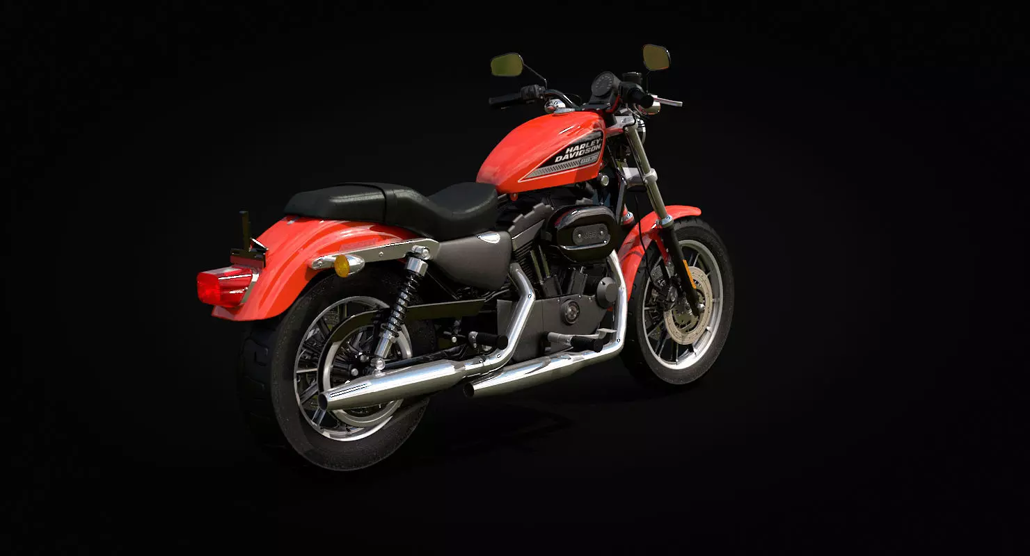 Sportster 883R 3D model