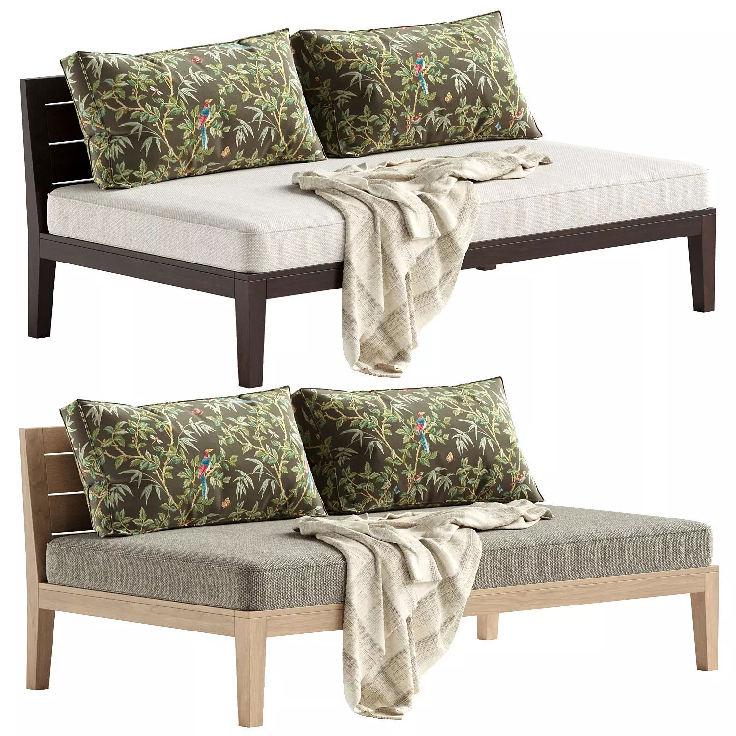 Vista Two Seat Sofa 3D model