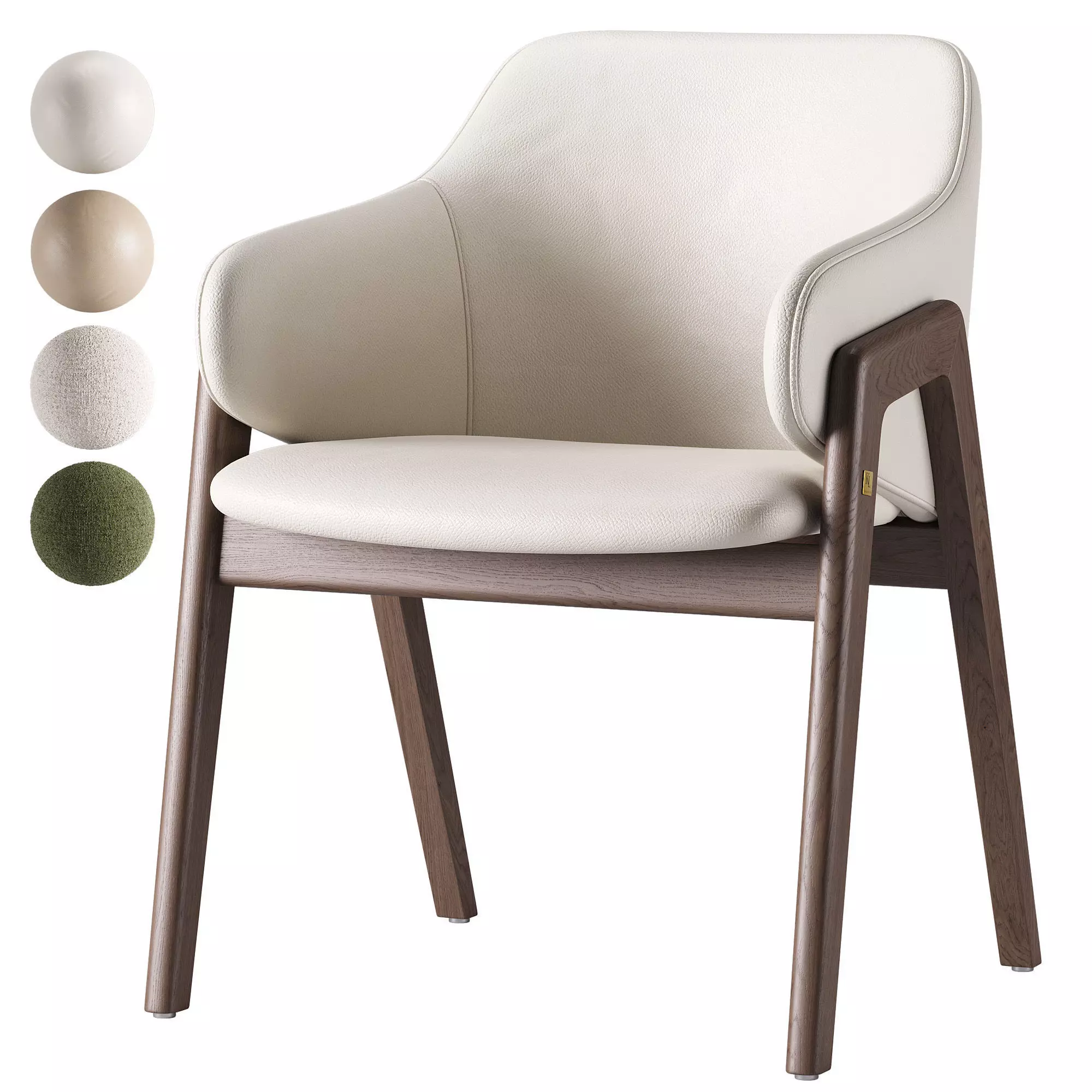 Romina Dining Chair 3D model