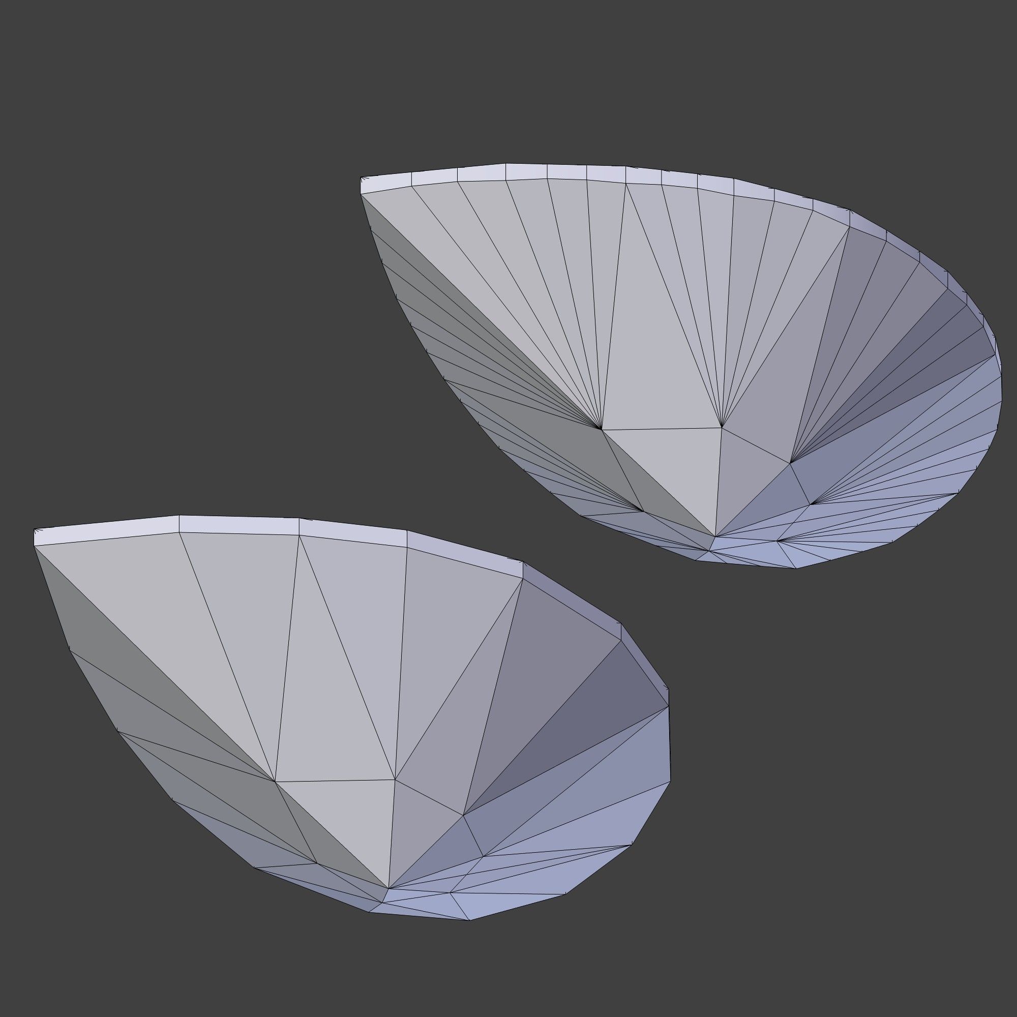 Diamond Pear Cut 3D model_2