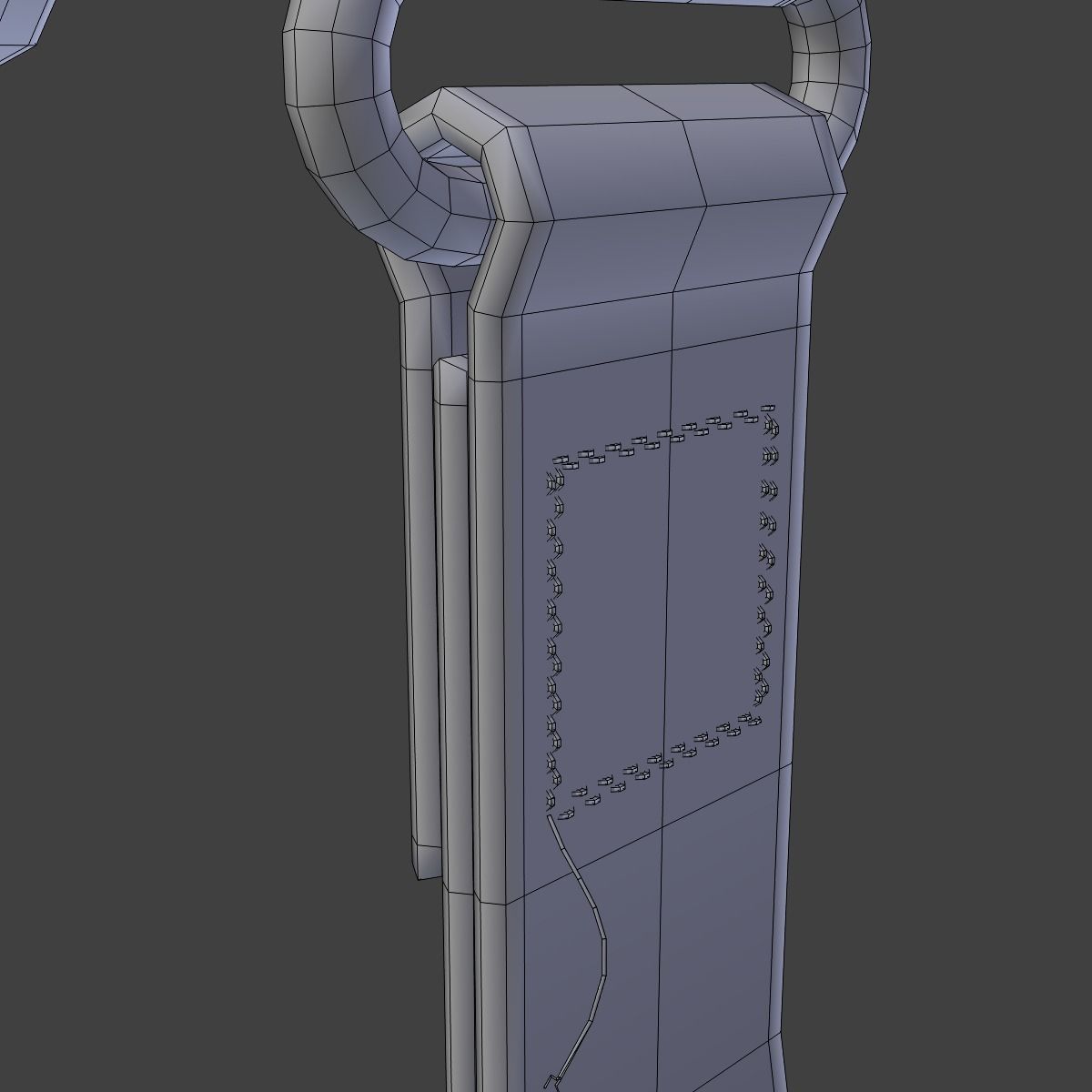 Mac-11 submachine gun 3D model_13