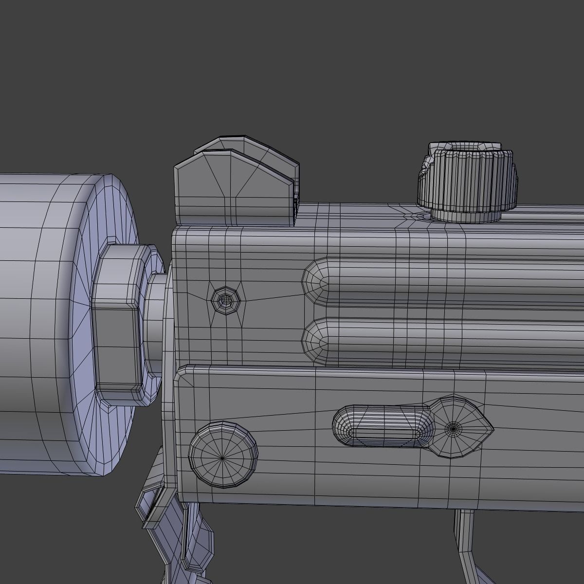 Mac-11 submachine gun 3D model_18