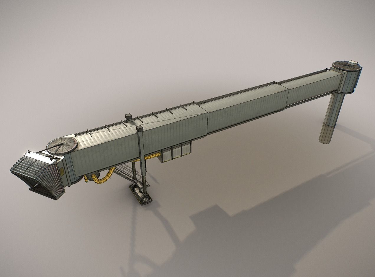 Airbridge LFPG Low-poly 3D model_11