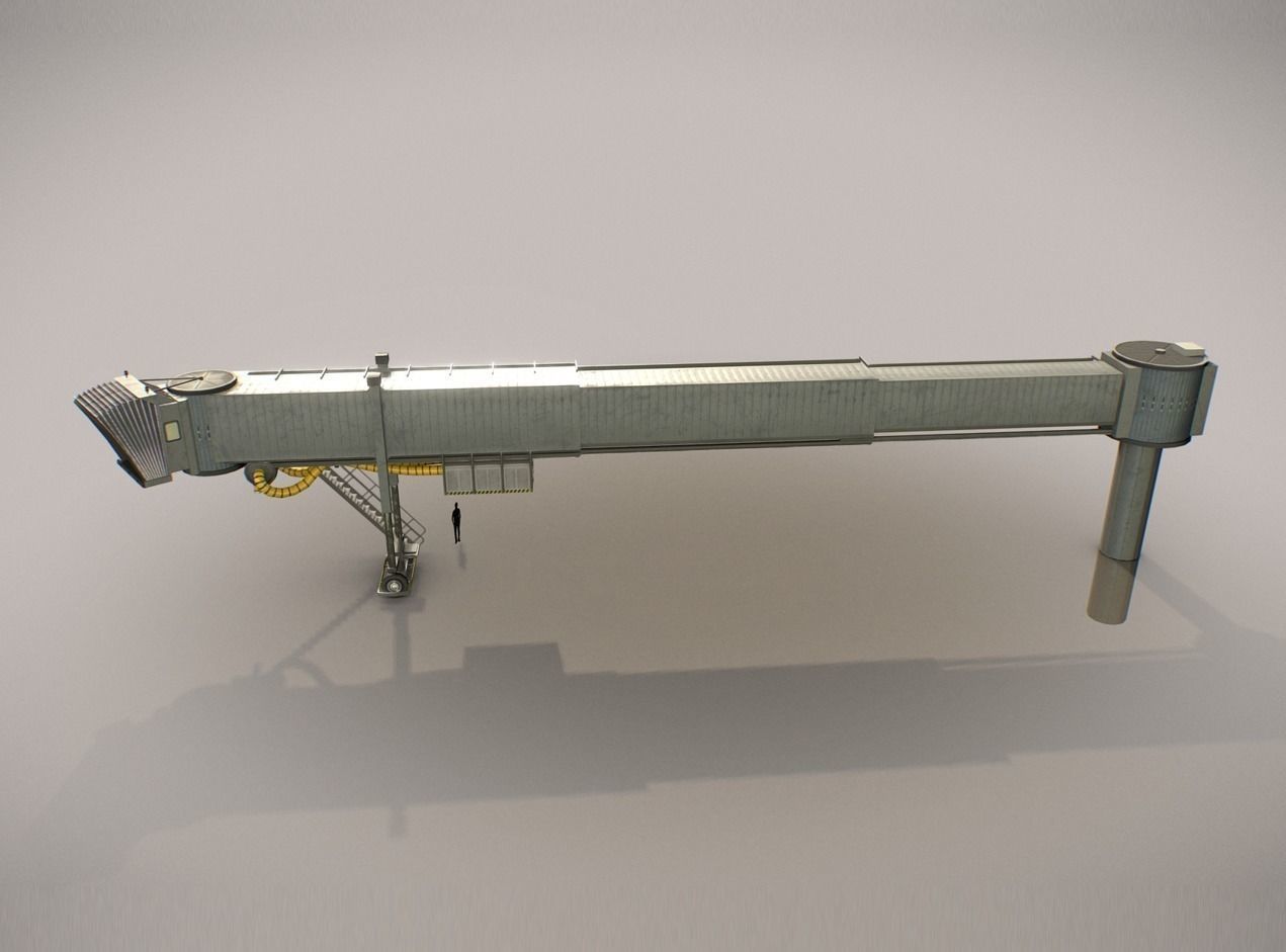 Airbridge LFPG Low-poly 3D model_1