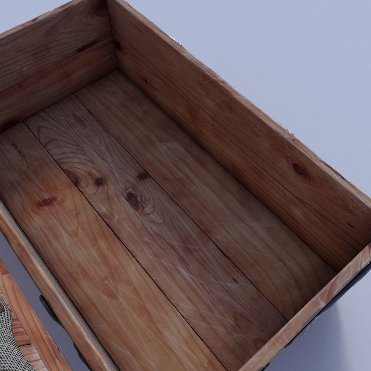 Medieval Chest 3D model_4
