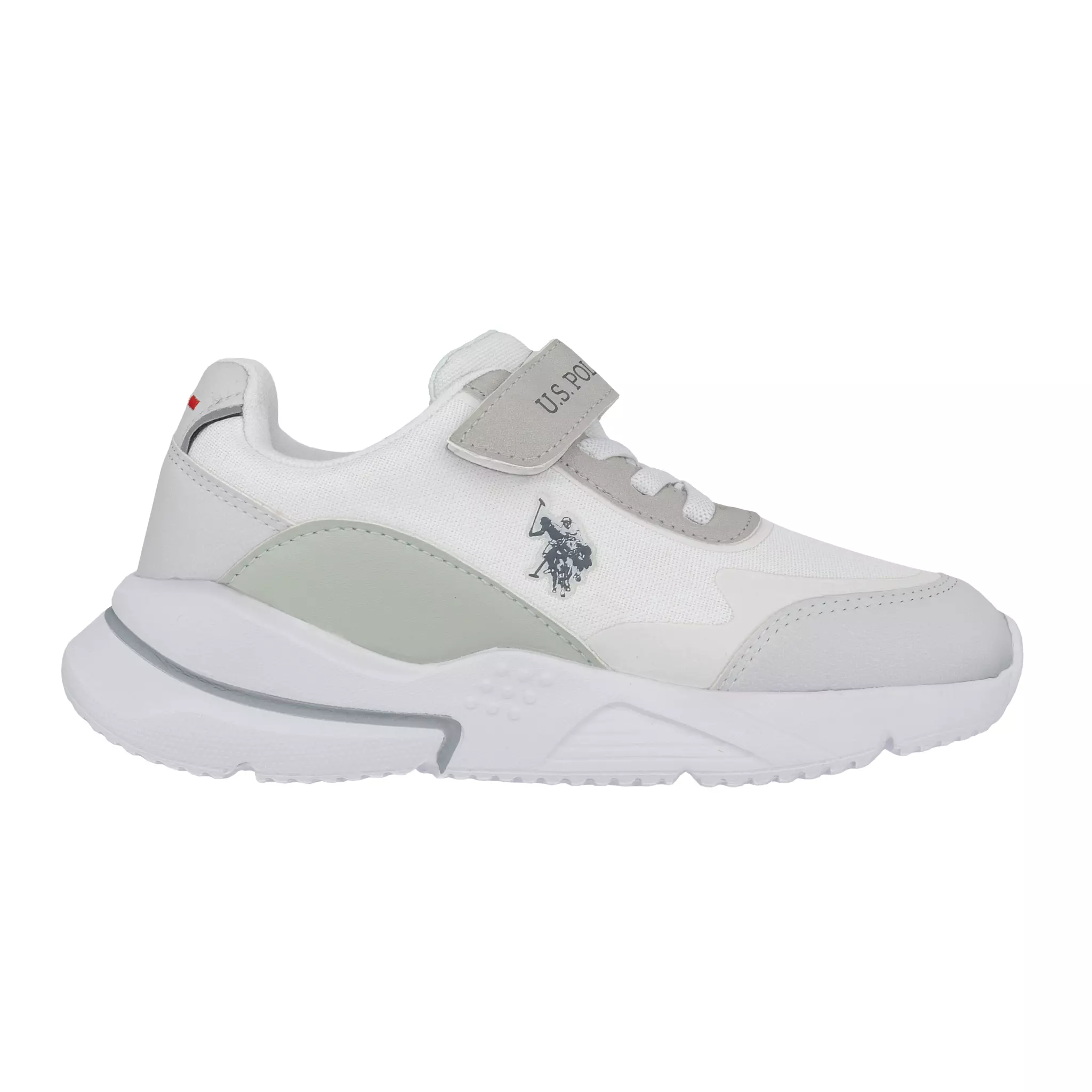 US Polo Assn USPA Jesus 3FX White Green Low-poly 3D model