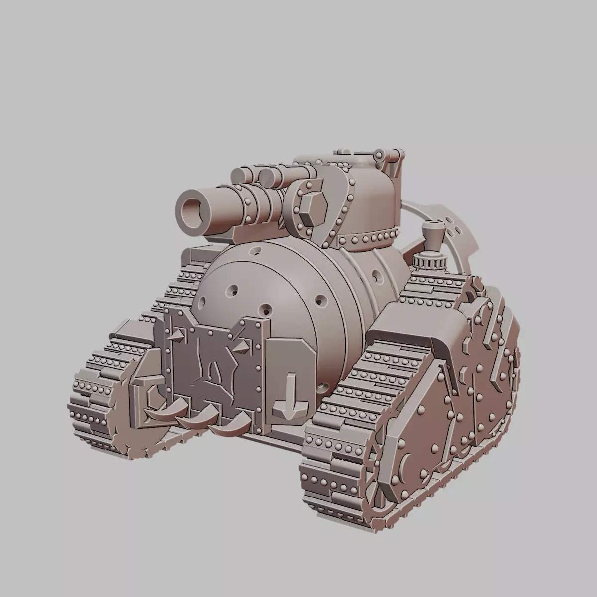 Grot Bomb Tank 3D Printable Model 3D print model