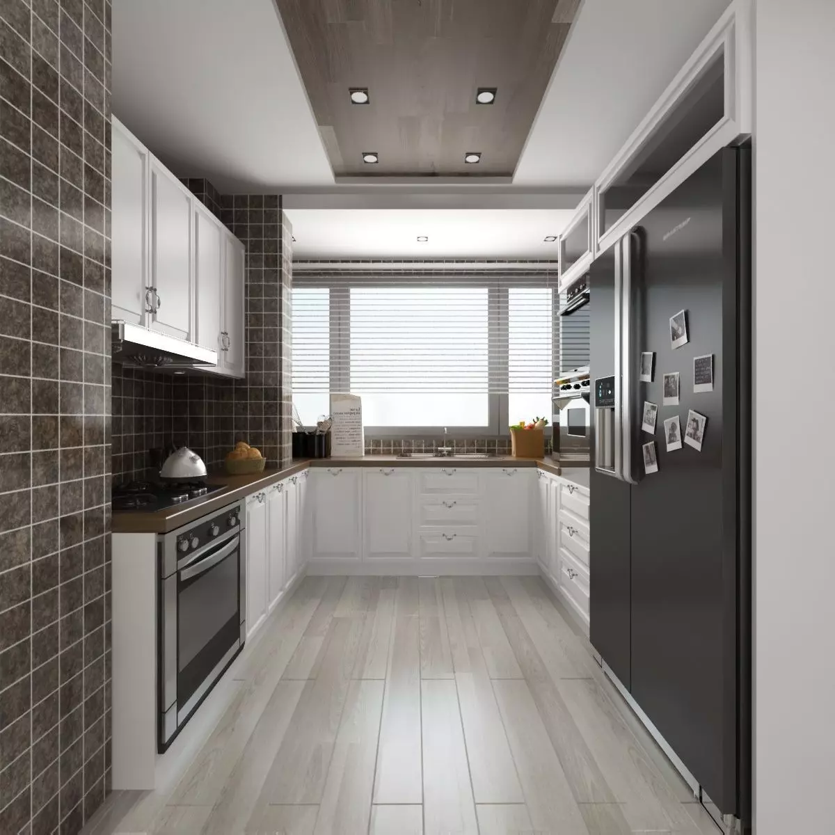 Full Kitchen Design 3D model