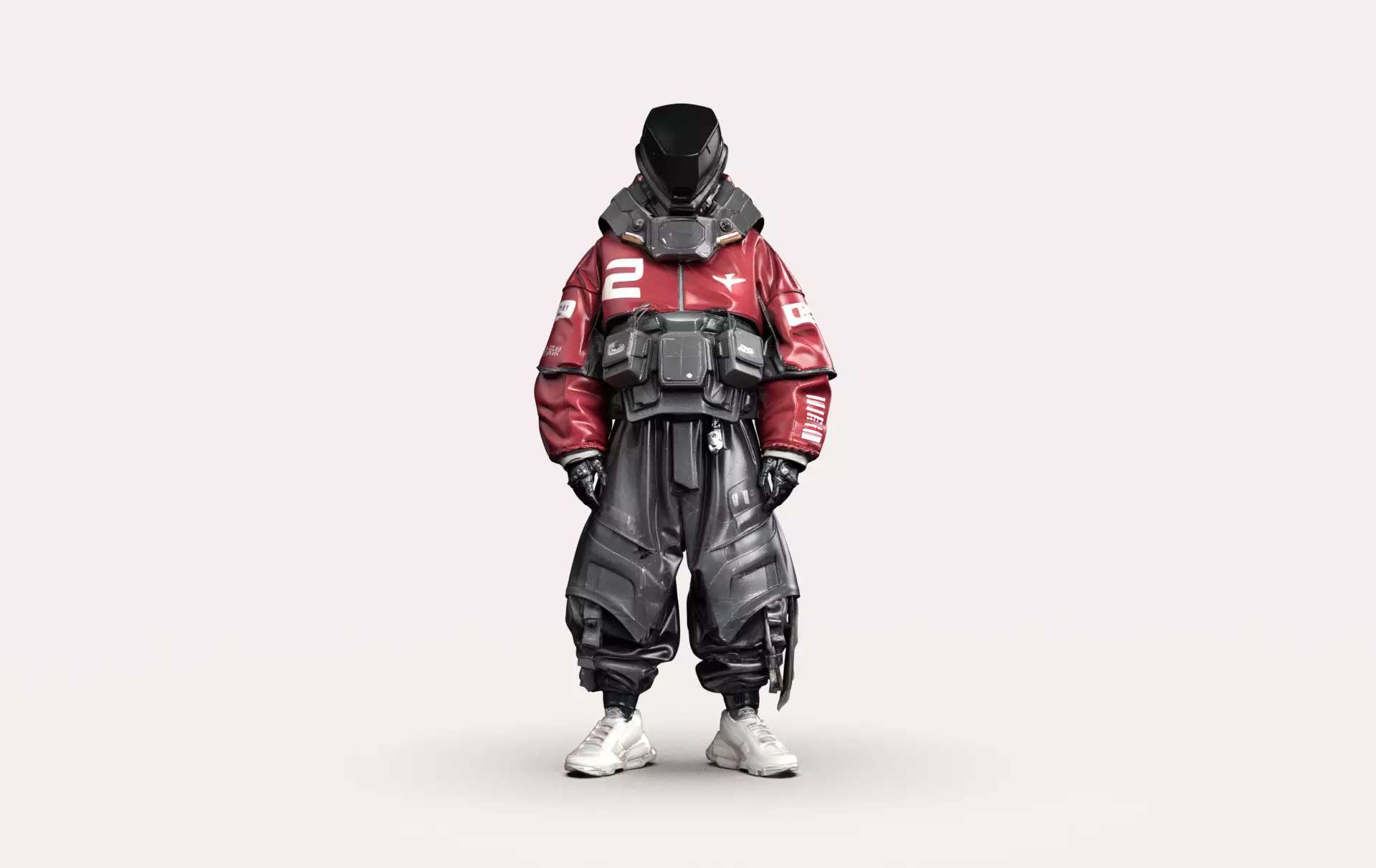 Night City Character Resident 3D model
