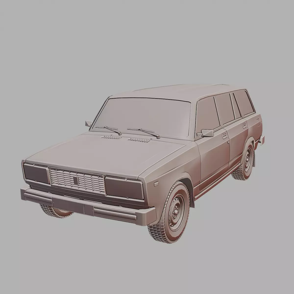 VAZ 2104 Lada 2104 Station Wagon 3D Printable 3D print model