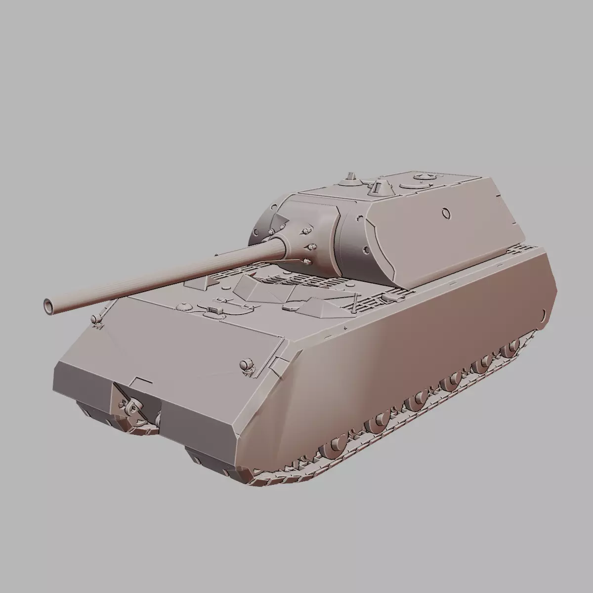 Panzerkampfwagen VIII Maus Tank 3D Printable 3D print model
