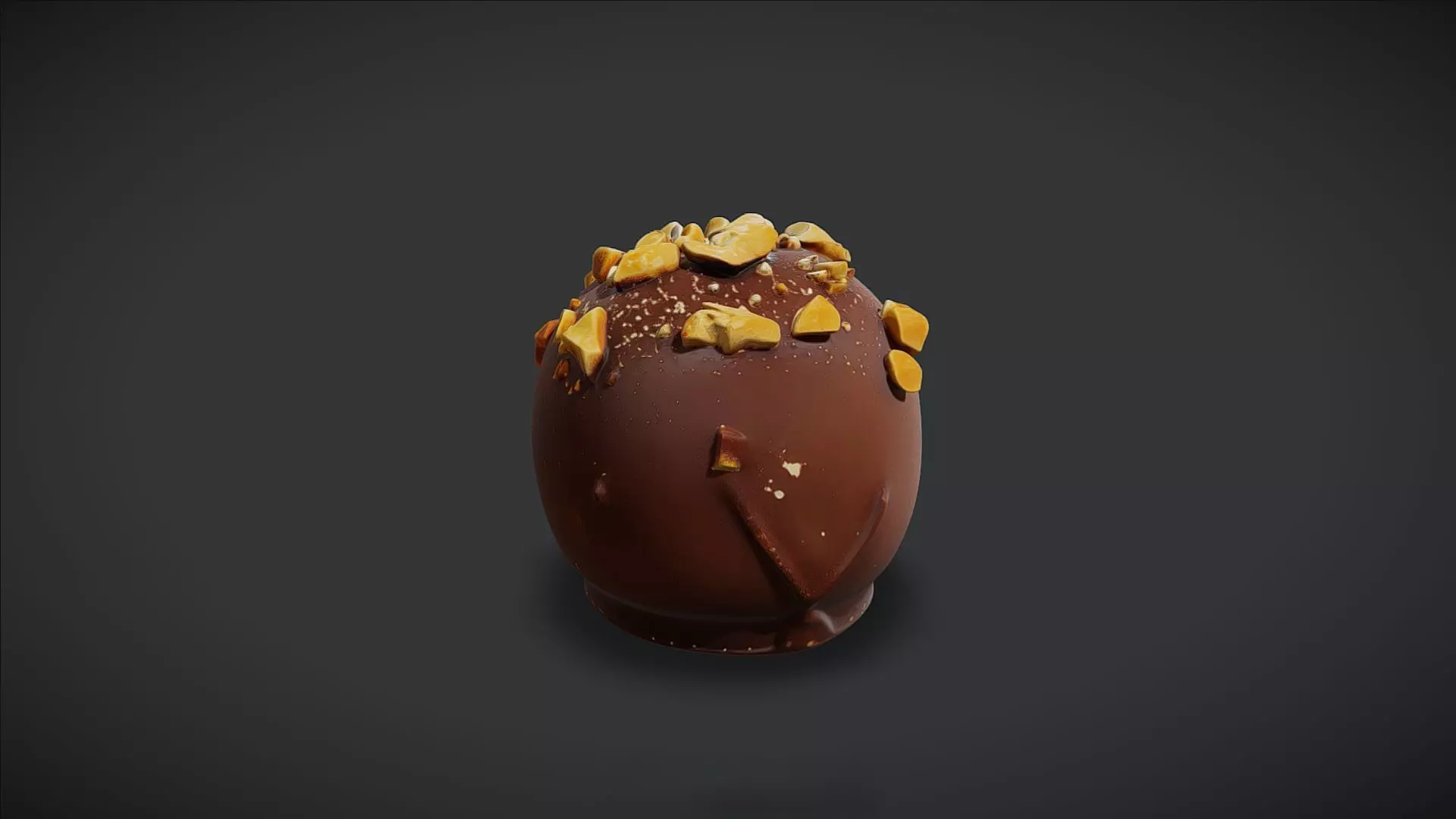 Praline Truffle Chocolate 3D model
