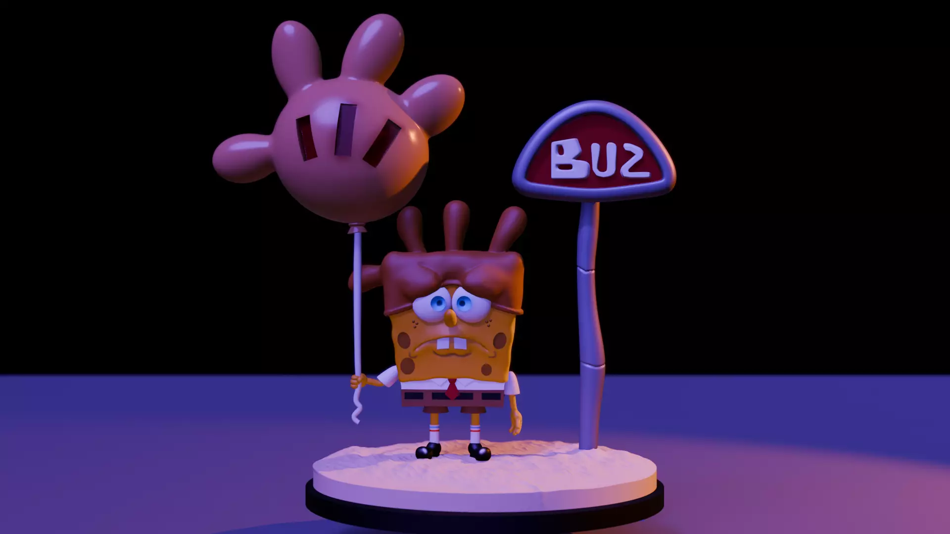 SpongeBob SquarePants 3D print model