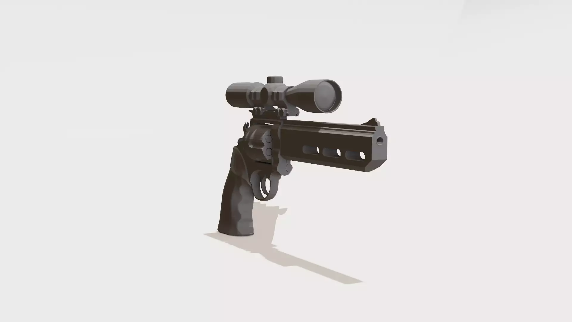 Sunny Pop Toy Blaster Cute Cartoon Style 3D Printable Toy Free 3D print model