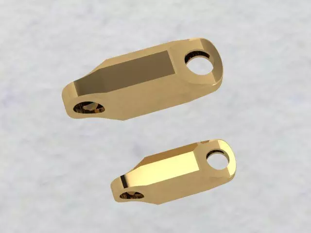 Modern Lightning Bolt Bracelet 3D print model