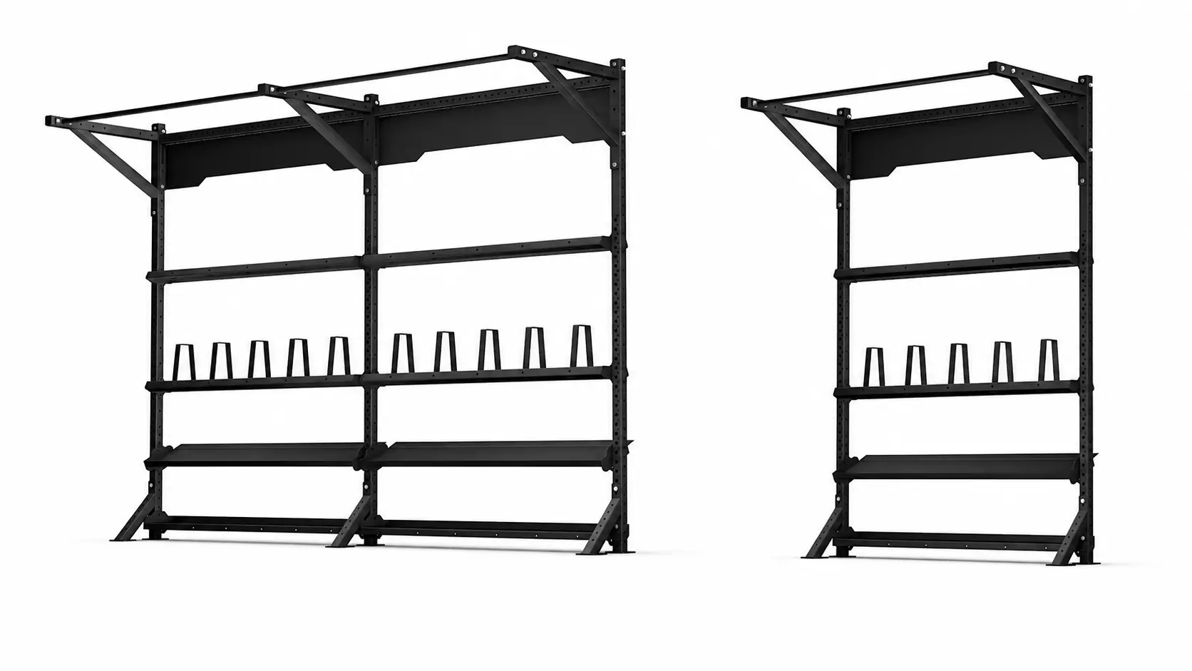 2 Storage Towers Low-poly 3D model