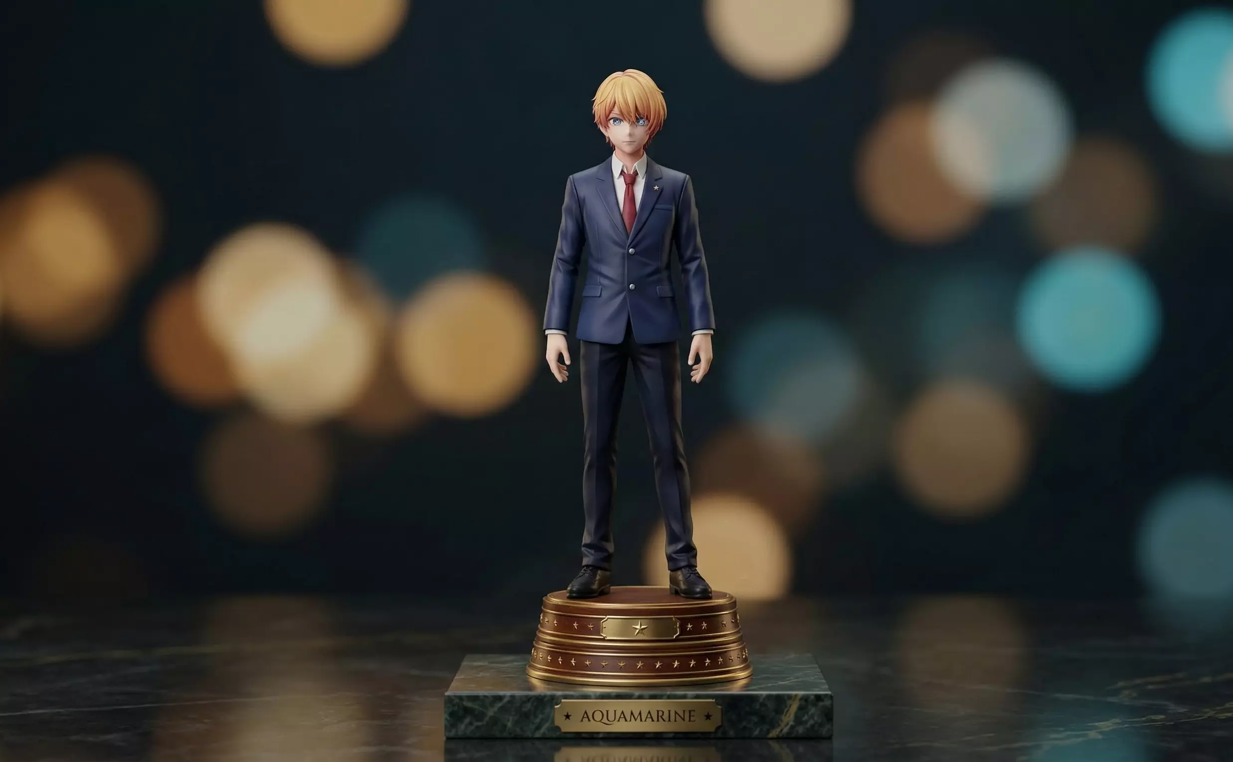 Aquamarine Hoshino 3D print model