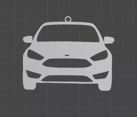 Ford Mondeo 2014-2022 mirror ornament stl 3D print model
