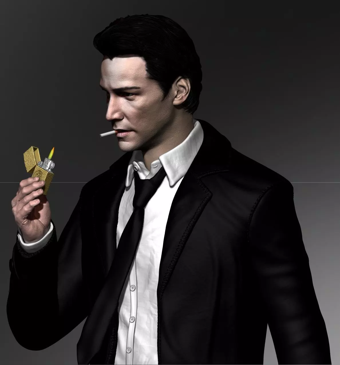 Constantine 2005 Film Keanu Reeves 3D print model