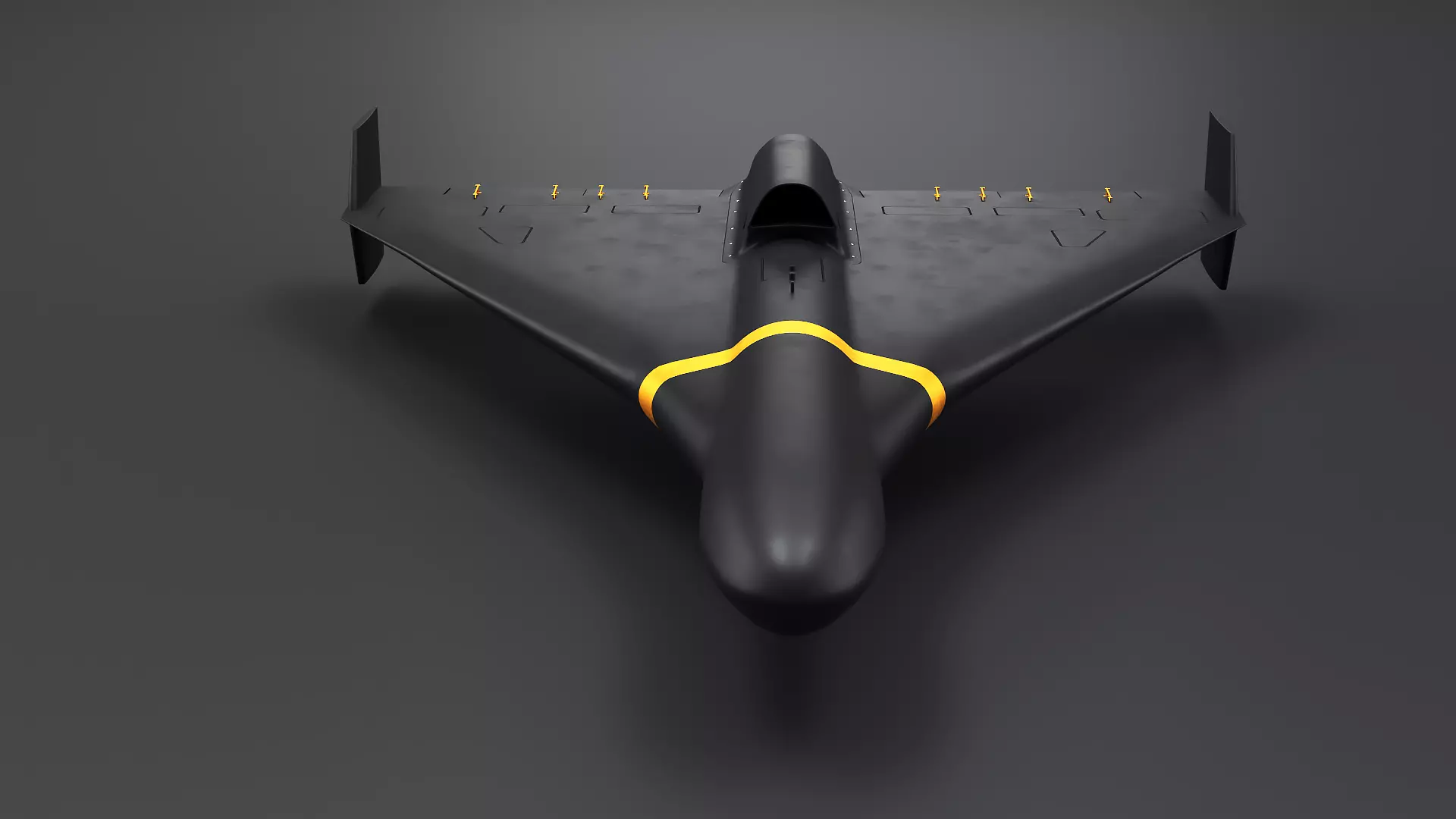 Shahed 238 Jet-Powered Kamikaze Drone Low-poly 3D model